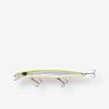 Jerkbait voor zeevis JERKUDA 170F fluorescerend wit