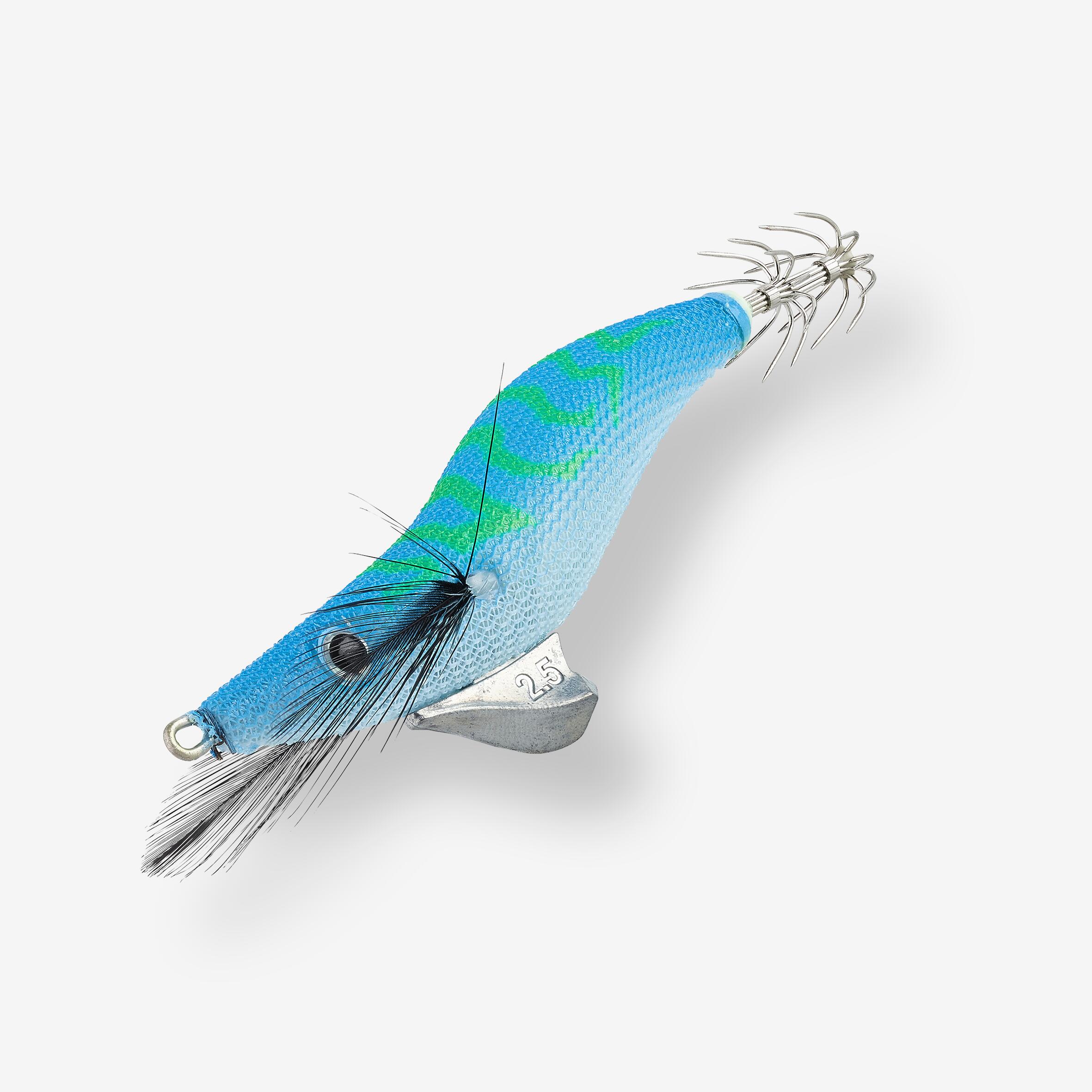 Sinking jig ebi s 2.5/105 blue for sea fishing for cuttlefish and squid 2/8