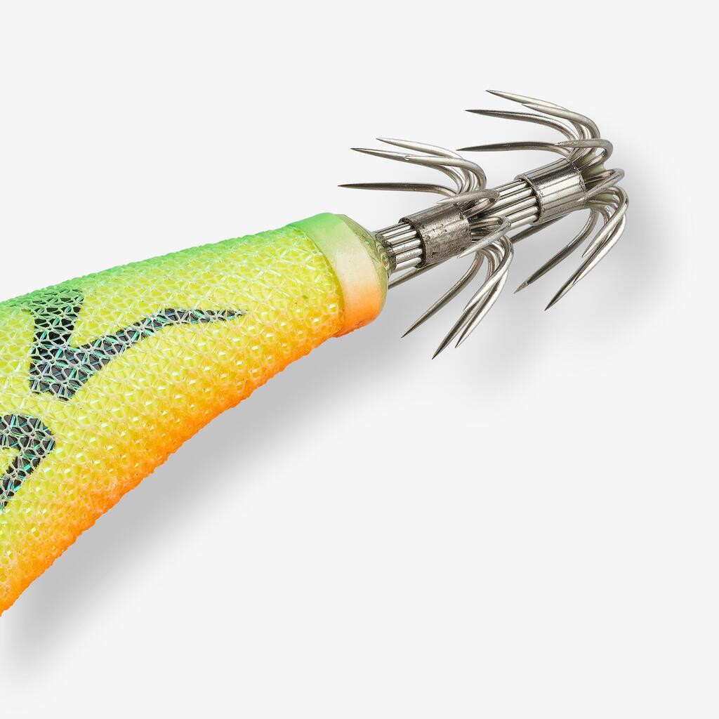 Shallow Sinking Jig for Cuttlefish and Squid fishing EBIKA 3.0/120 Firetiger