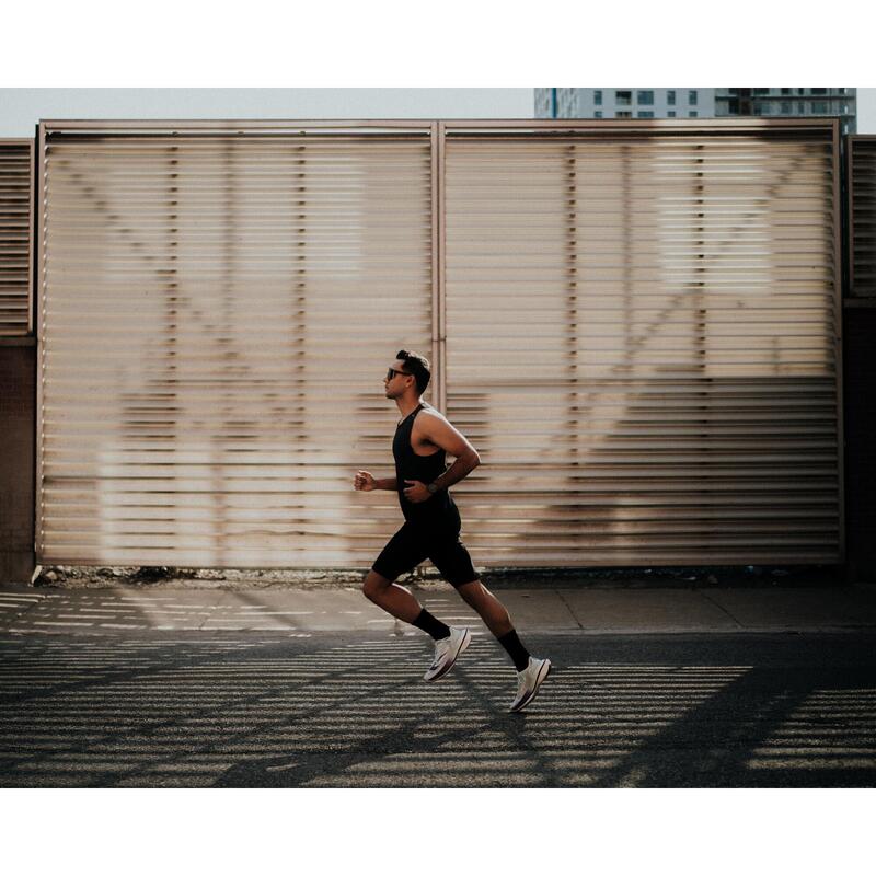 Maiou respirant Alergare Jogging Run Dry Negru Bărbați 
