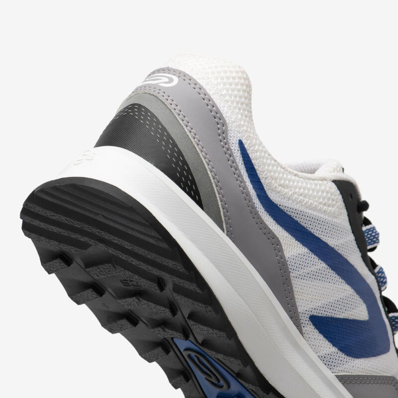 RUN ACTIVE GRIP MEN'S RUNNING SHOES - WHITE BLUE