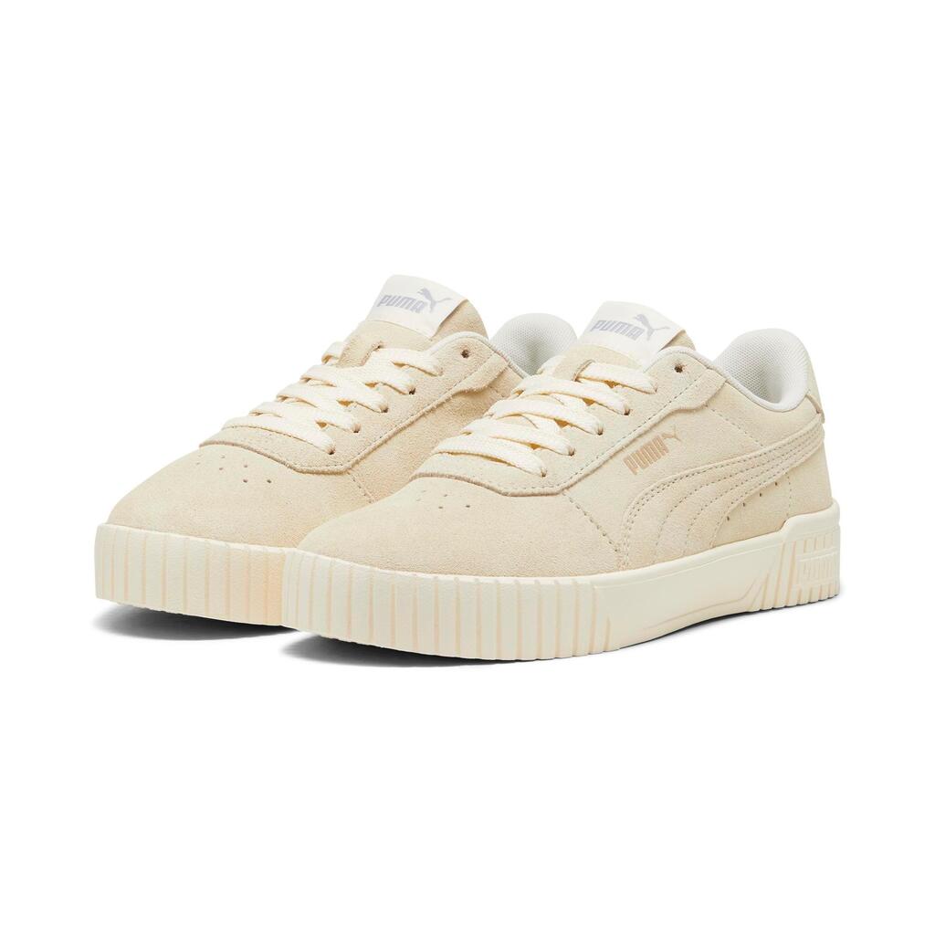 WOMEN'S PUMA CARINA 2.0 SD TRAINERS . ALMOND GOLD