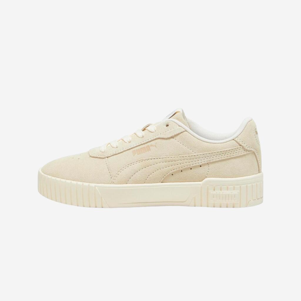 WOMEN'S PUMA CARINA 2.0 SD TRAINERS . ALMOND GOLD