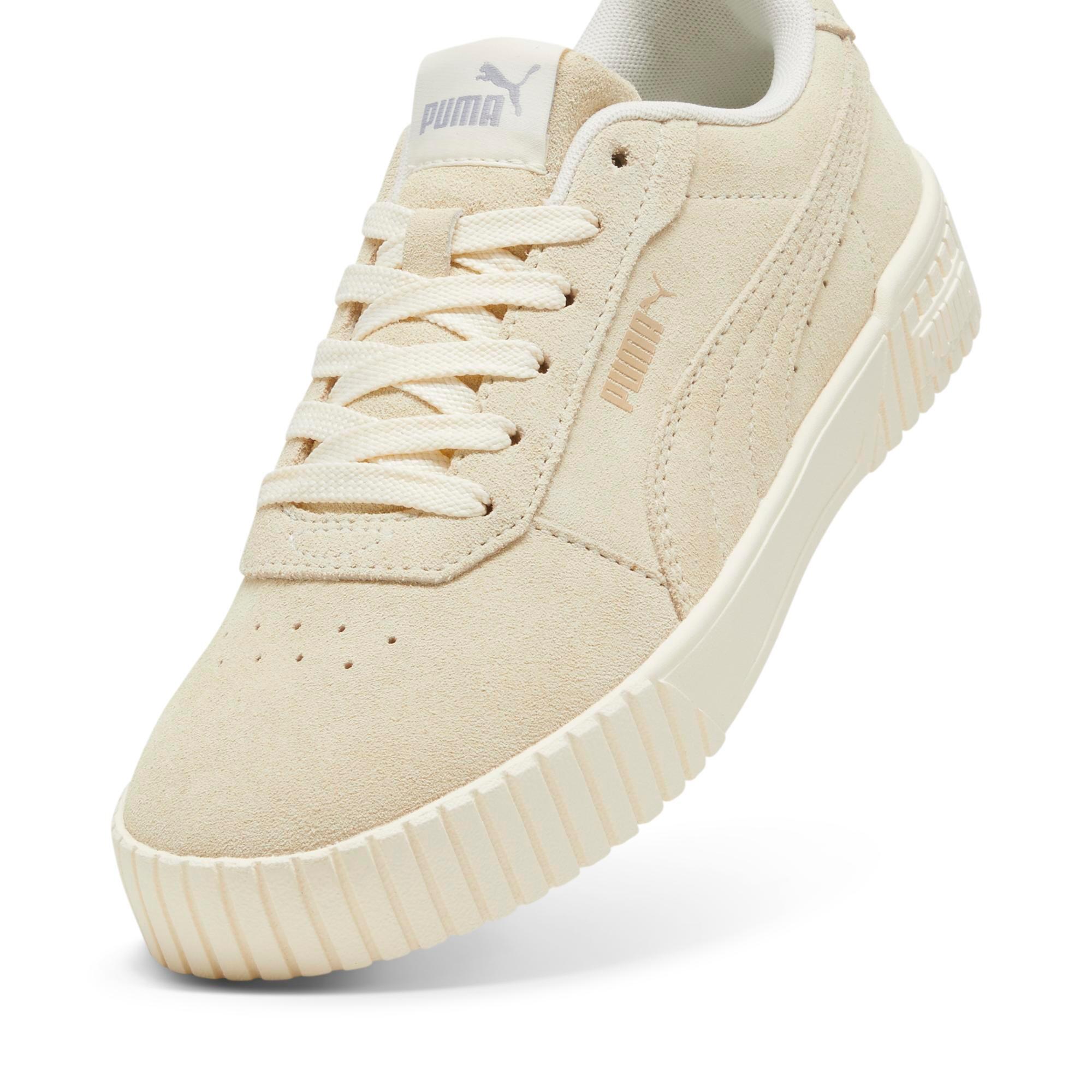 WOMEN'S PUMA CARINA 2.0 SD TRAINERS . ALMOND GOLD 4/6