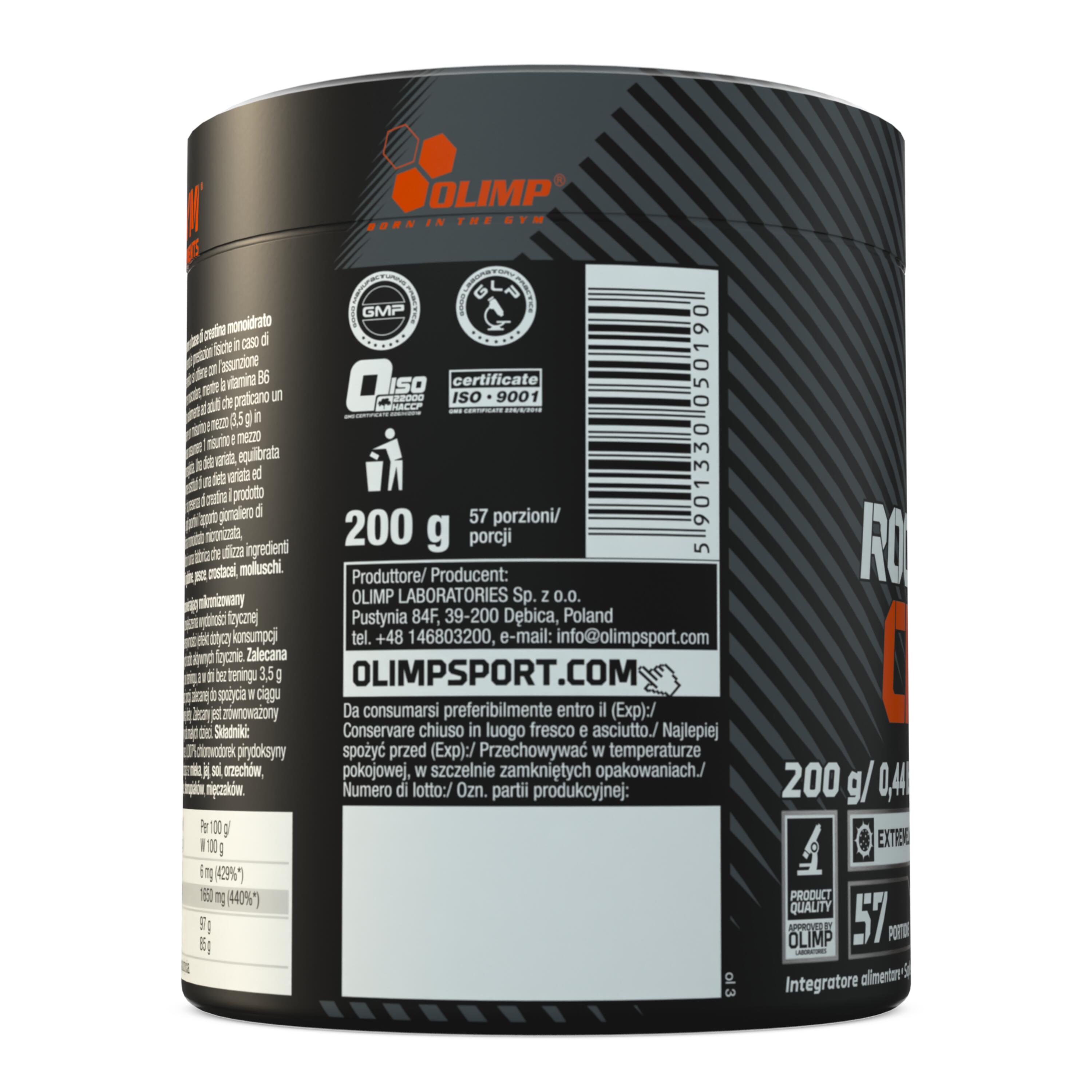 Rocky Athletes Creatine 200g 3/3