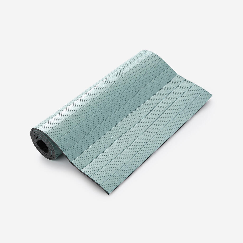 Izturīgs vingrošanas paklājs “120”, 160 cm x 58 cm x 7 mm, zaļš