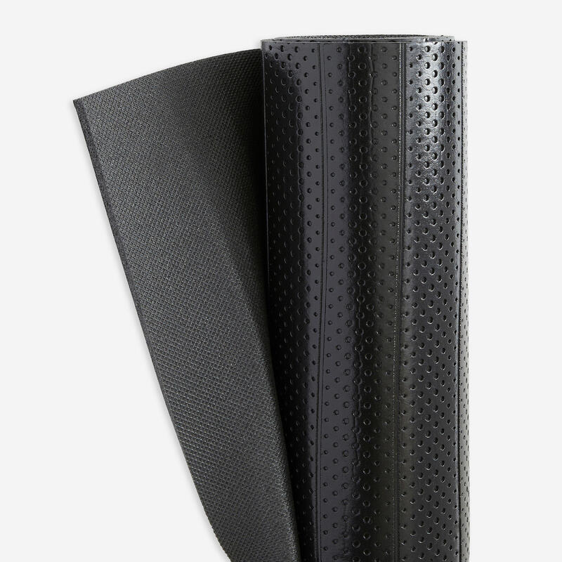 Gymnastikmatte strapazierfähig 140 cm × 50 cm × 7 mm ‒ 100 schwarz 