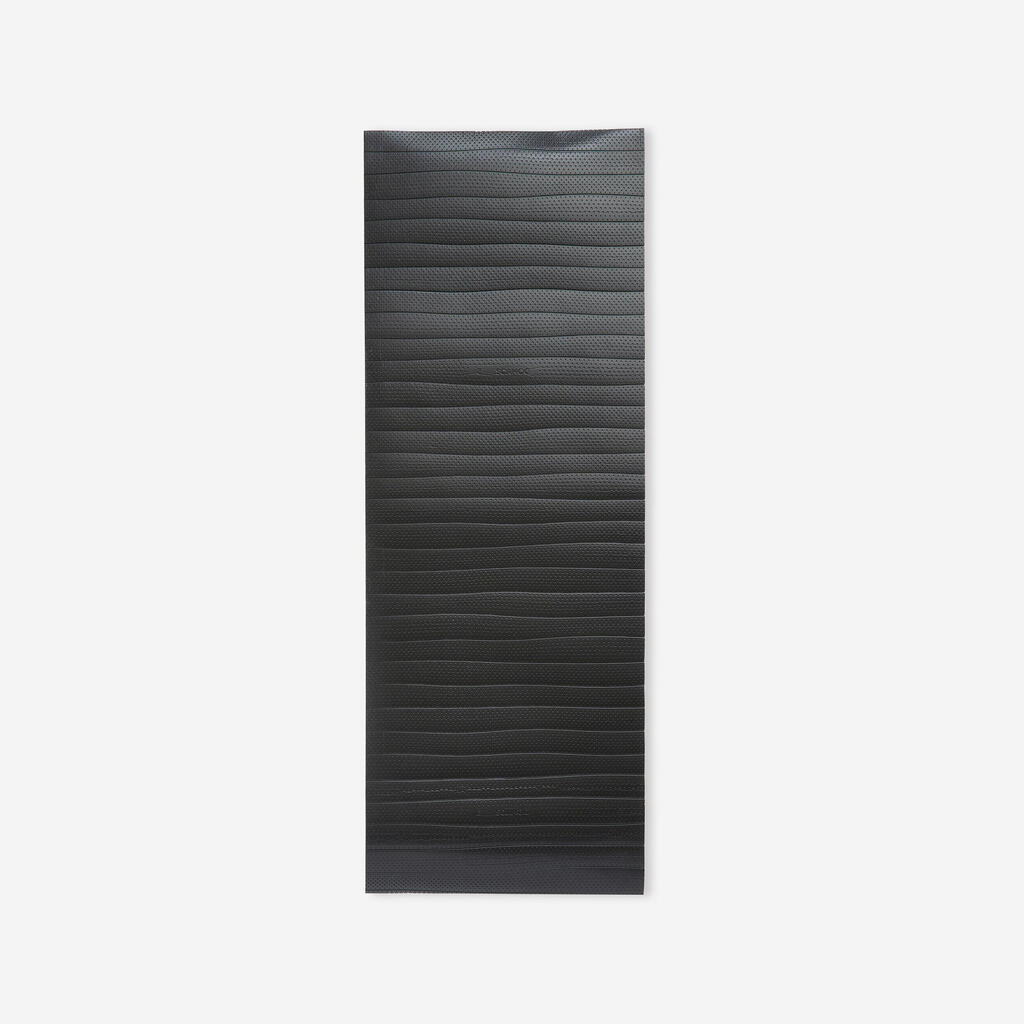 Izturīgs vingrošanas paklājs “100”, 140 cm x 50 cm x 7 mm, melns