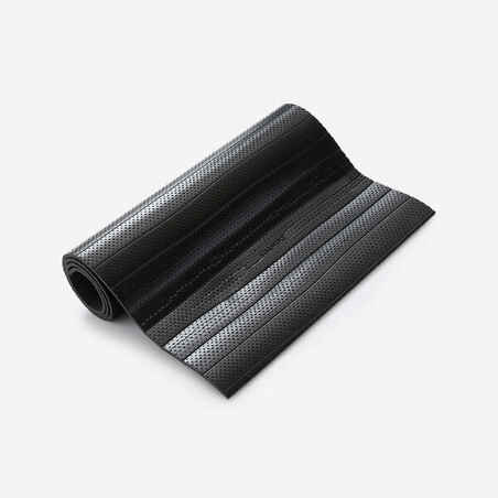 140 cm x 50 cm x 7 mm Durable Fitness Floor Mat 100 - Black
