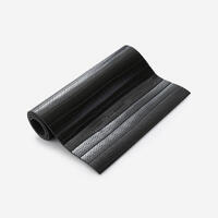 Crna prostirka za jogu 100 (140 cm x 50 cm x 7 mm)