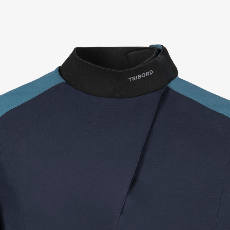 Spraytop windjack voor zeilen en kajakken dames 500 blauw