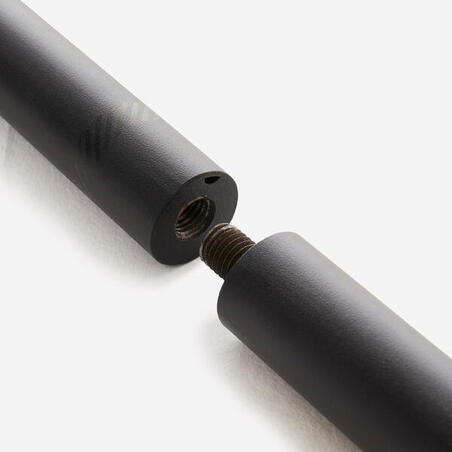 Гриф для силових тренувань з двома еспандерами по 15 кг