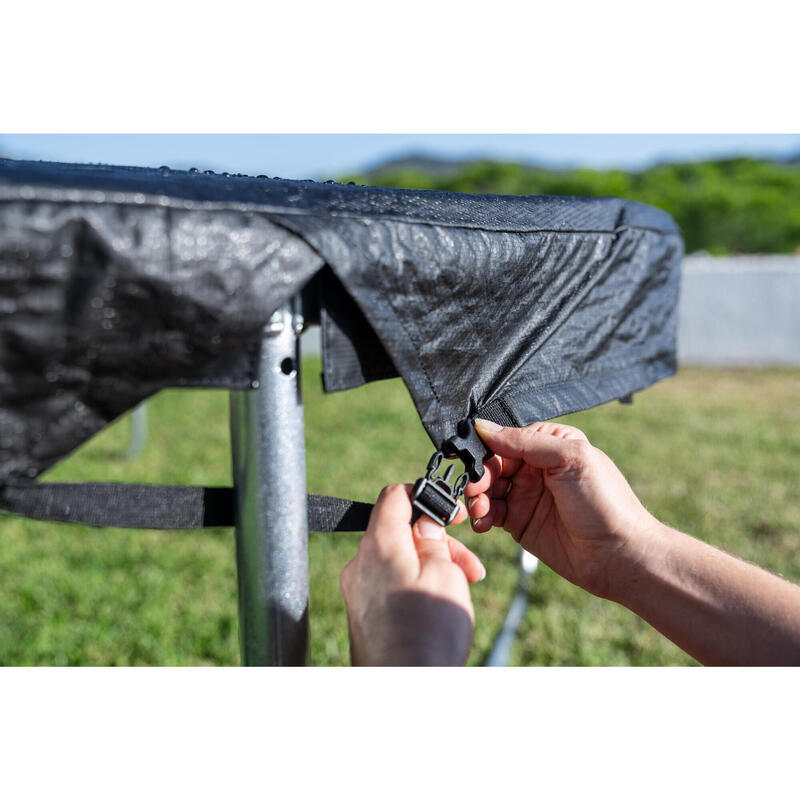 Bâche de protection de trampoline 300 avec évacuation d'eau