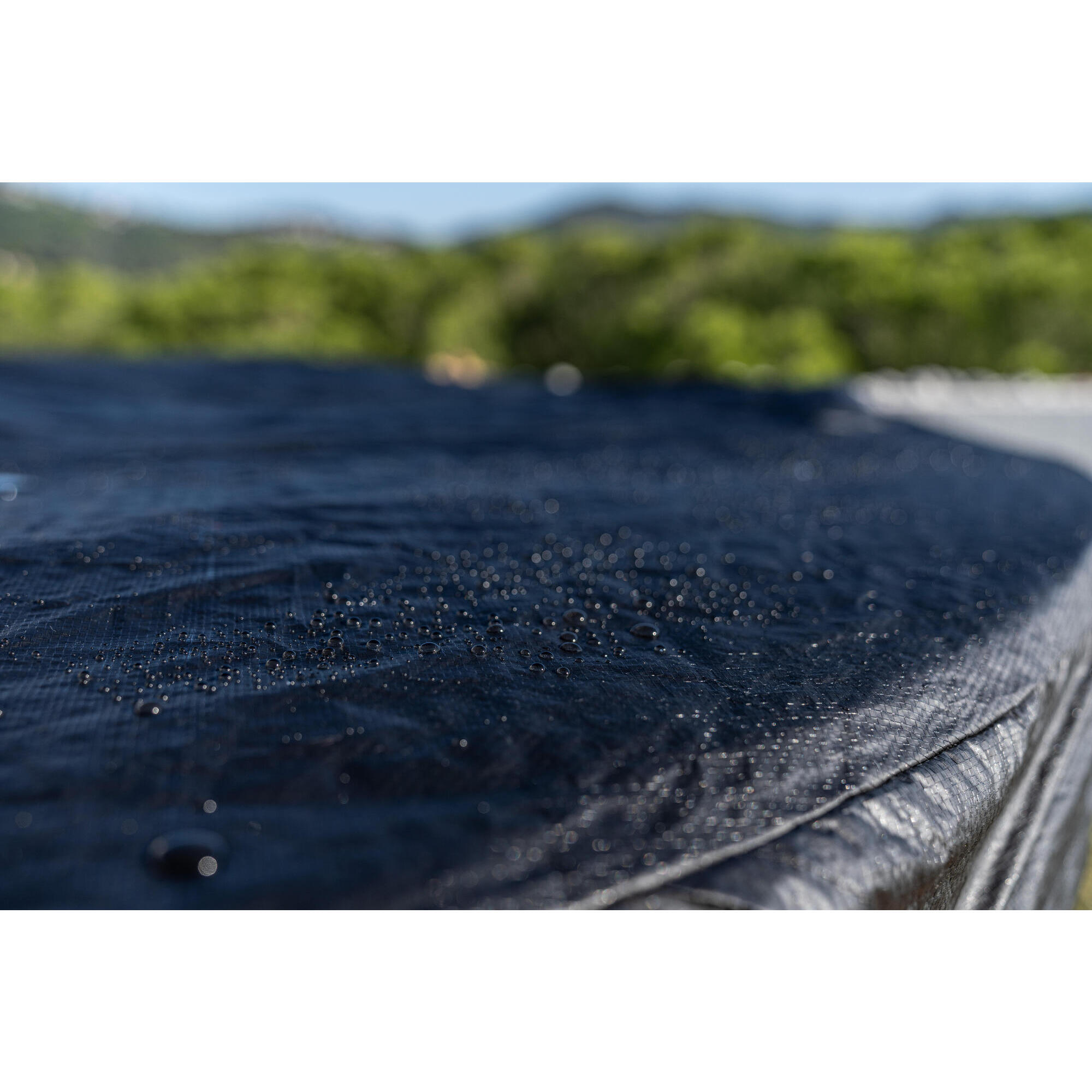 Protective cover for 360° trampoline