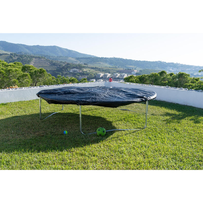 Bâche de protection de trampoline 300 avec évacuation d'eau