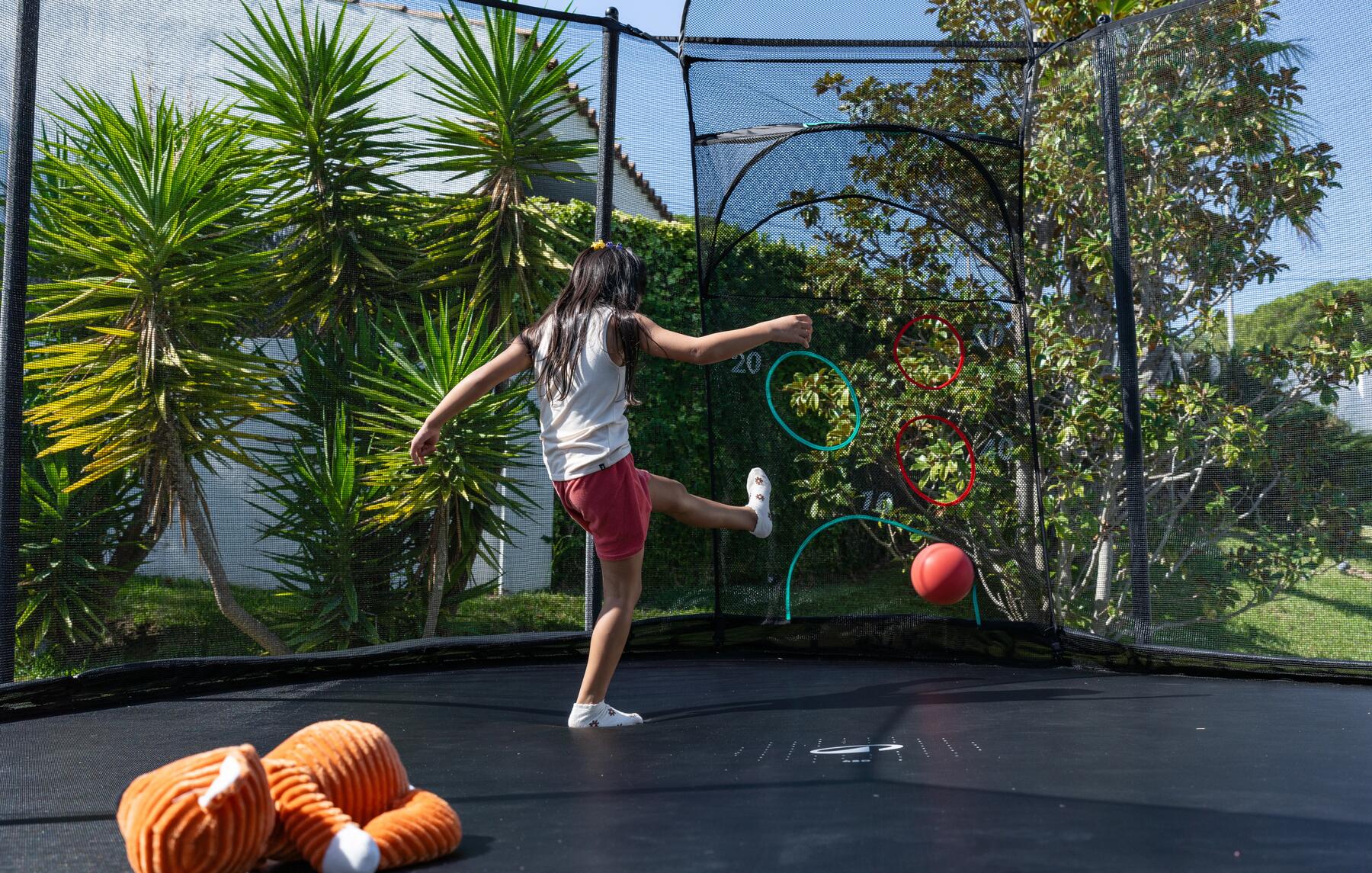 Trampolino 240 guida utilizzatore riparazioni manutenzione pezzi di ricambio Decathlon Domyos ginnastica