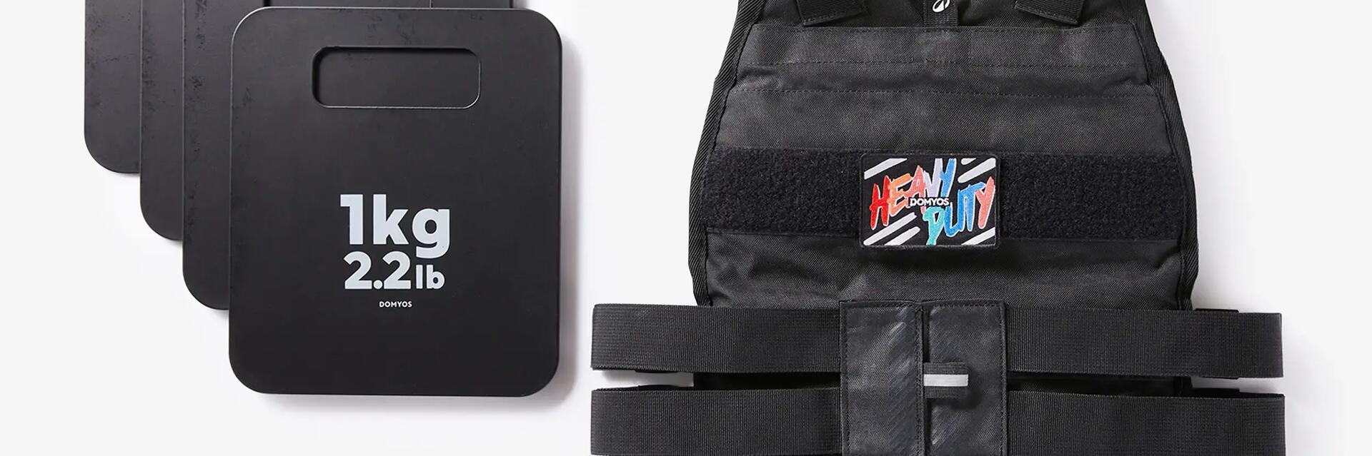 weighted bodybuilding vest care instructions repair Decathlon