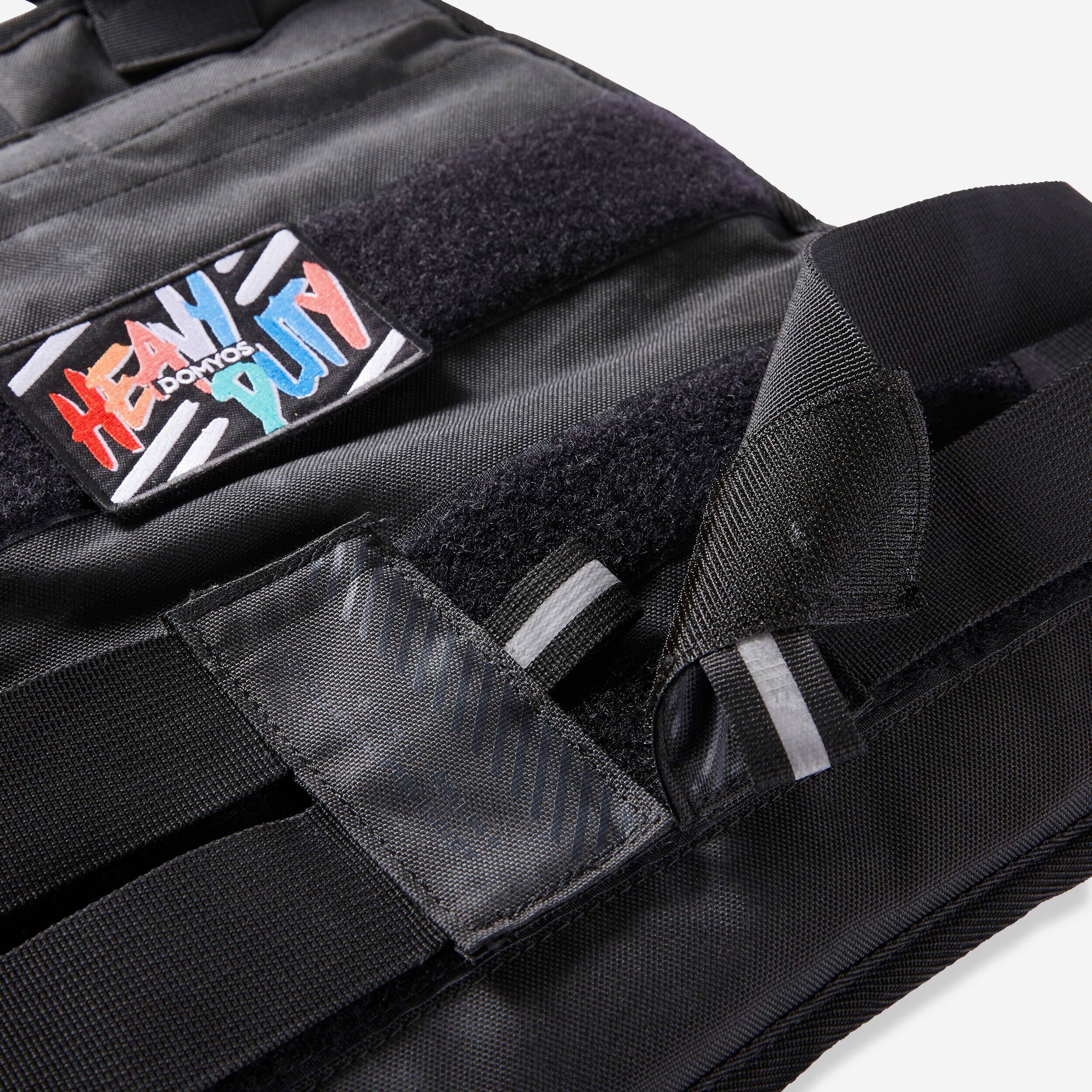 Adjustable Weighted Vest 6Kg with 4 Plates of 1Kg each, Expandable upto 14kg -  5