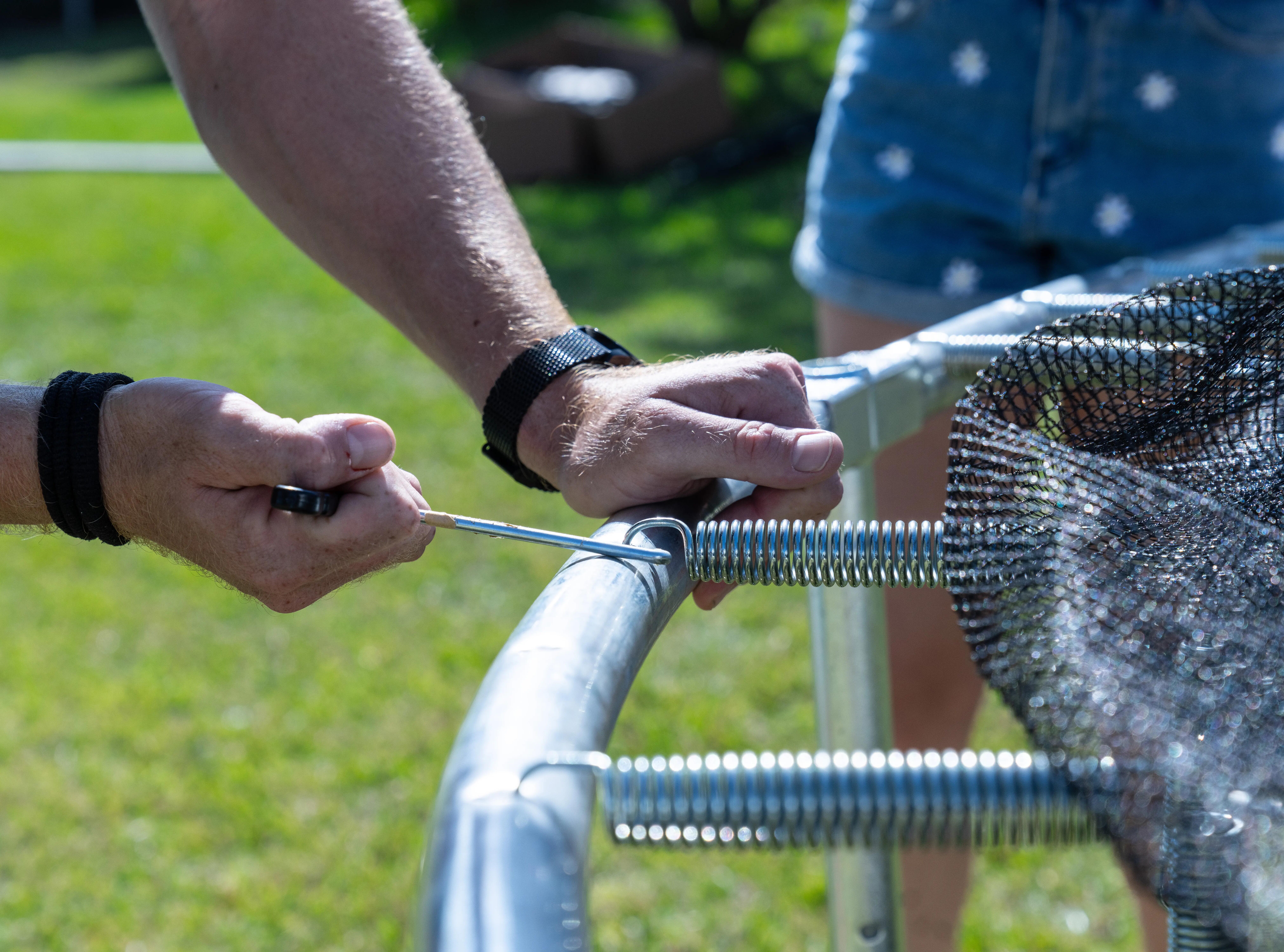 420 Round Trampoline: User guide and repairs