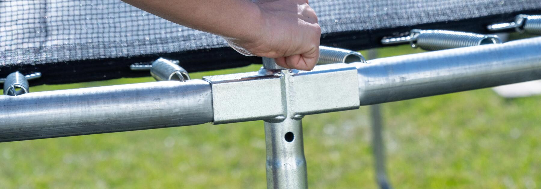 Trampolino rotondo 420: Guida utilizzatore e riparazione