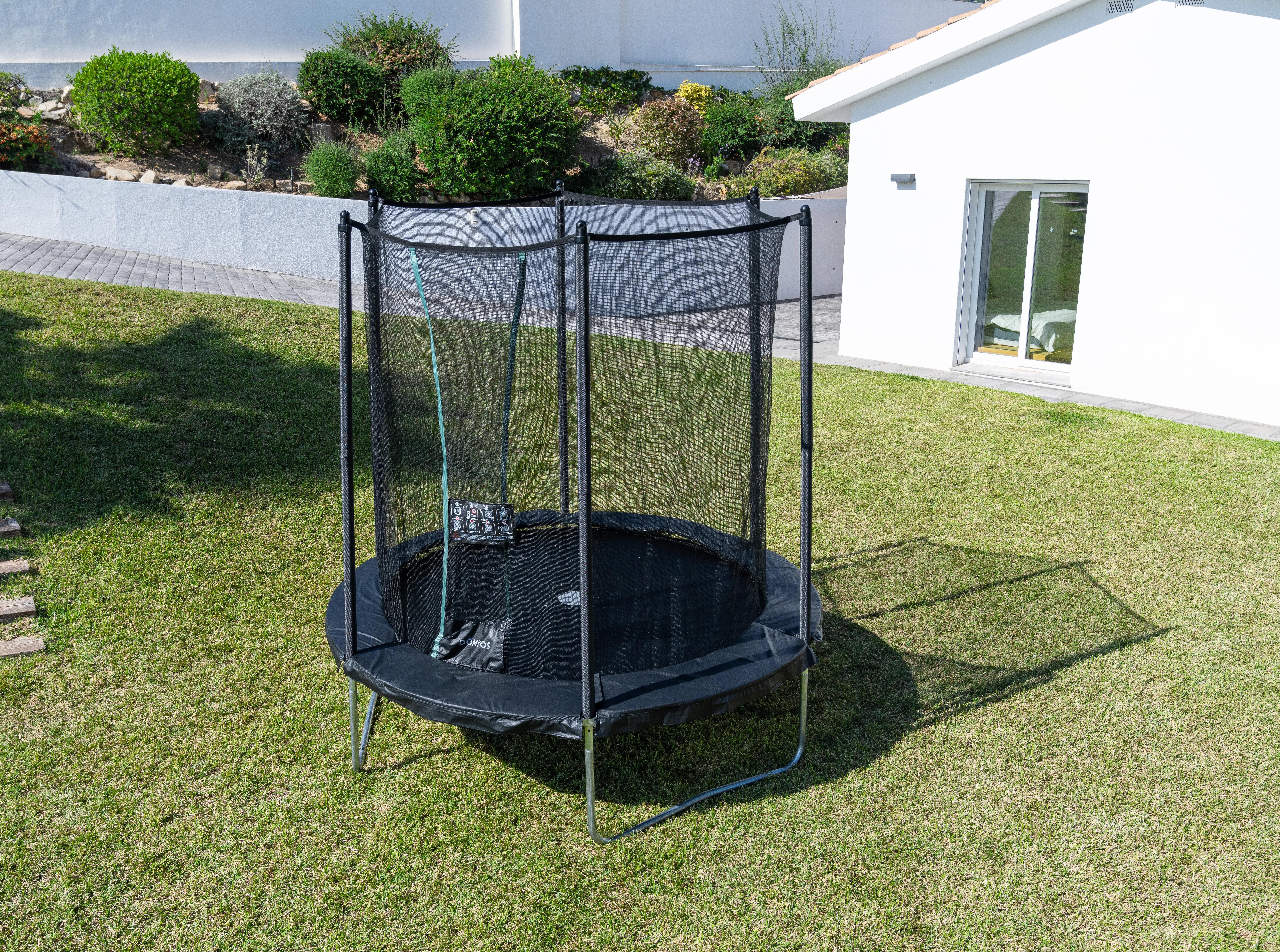 240 round trampoline: User guide and repairs