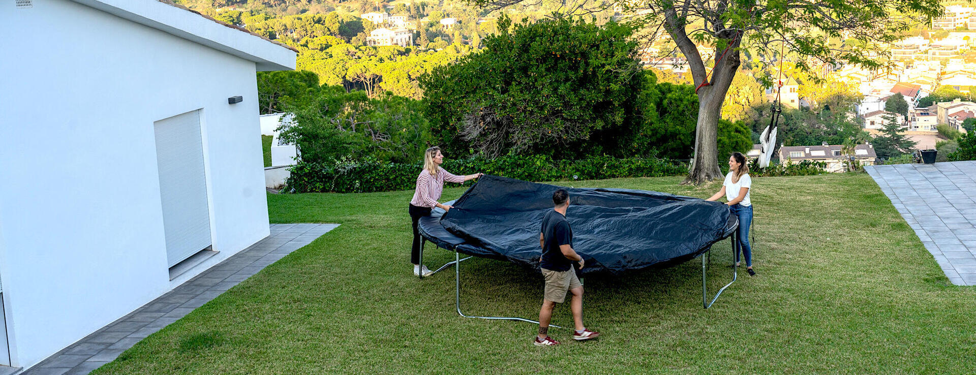 Accessoire de trampoline tente de trampo