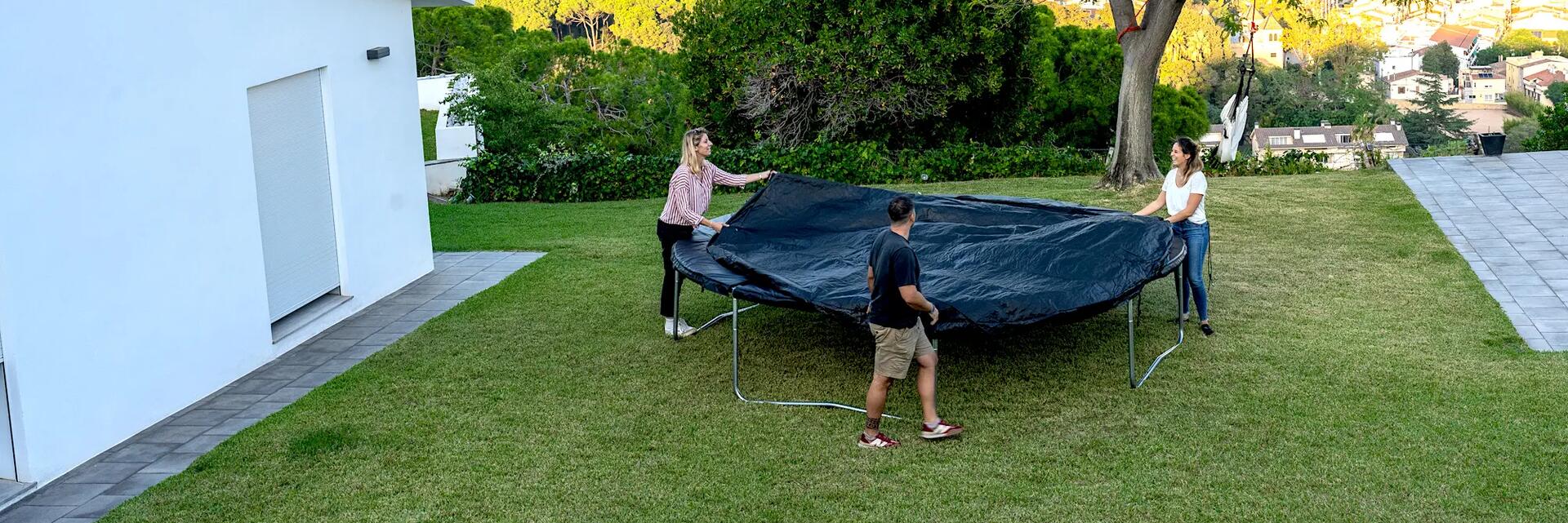 Comment entretenir son trampoline pendant l’hiver ?