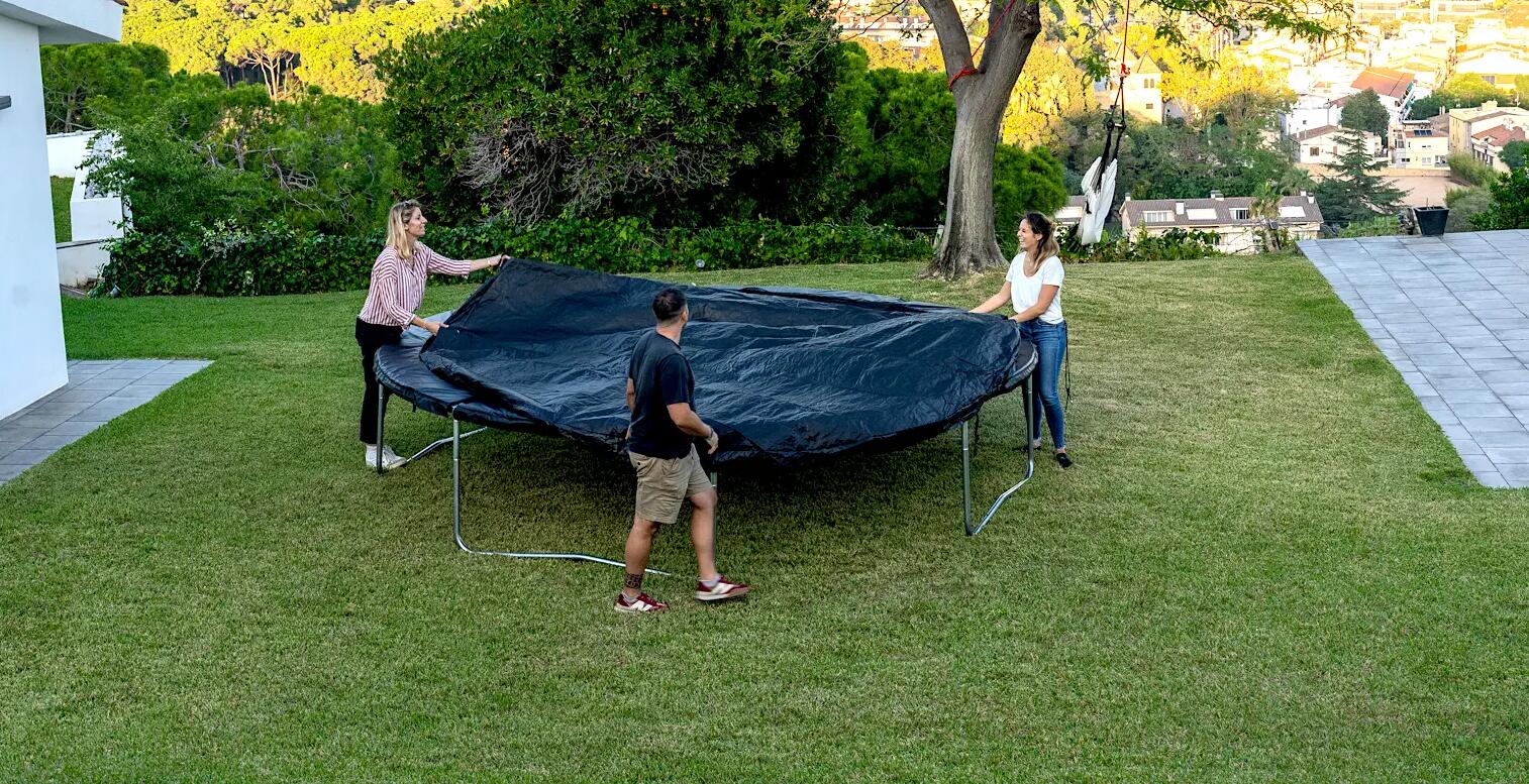 TRAMPOLINPFLEGE IM WINTER