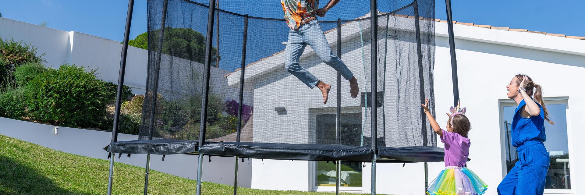 sav gym pilates sav trampoline trampolines produit decathlon trampo