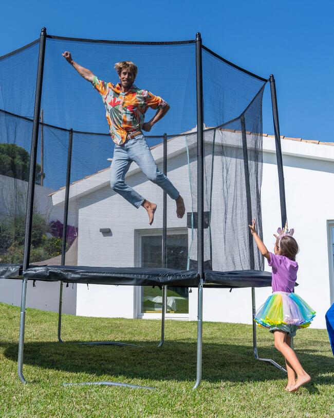 TRAMPOLINE 360 AVEC FILET - MONTAGE SANS OUTIL