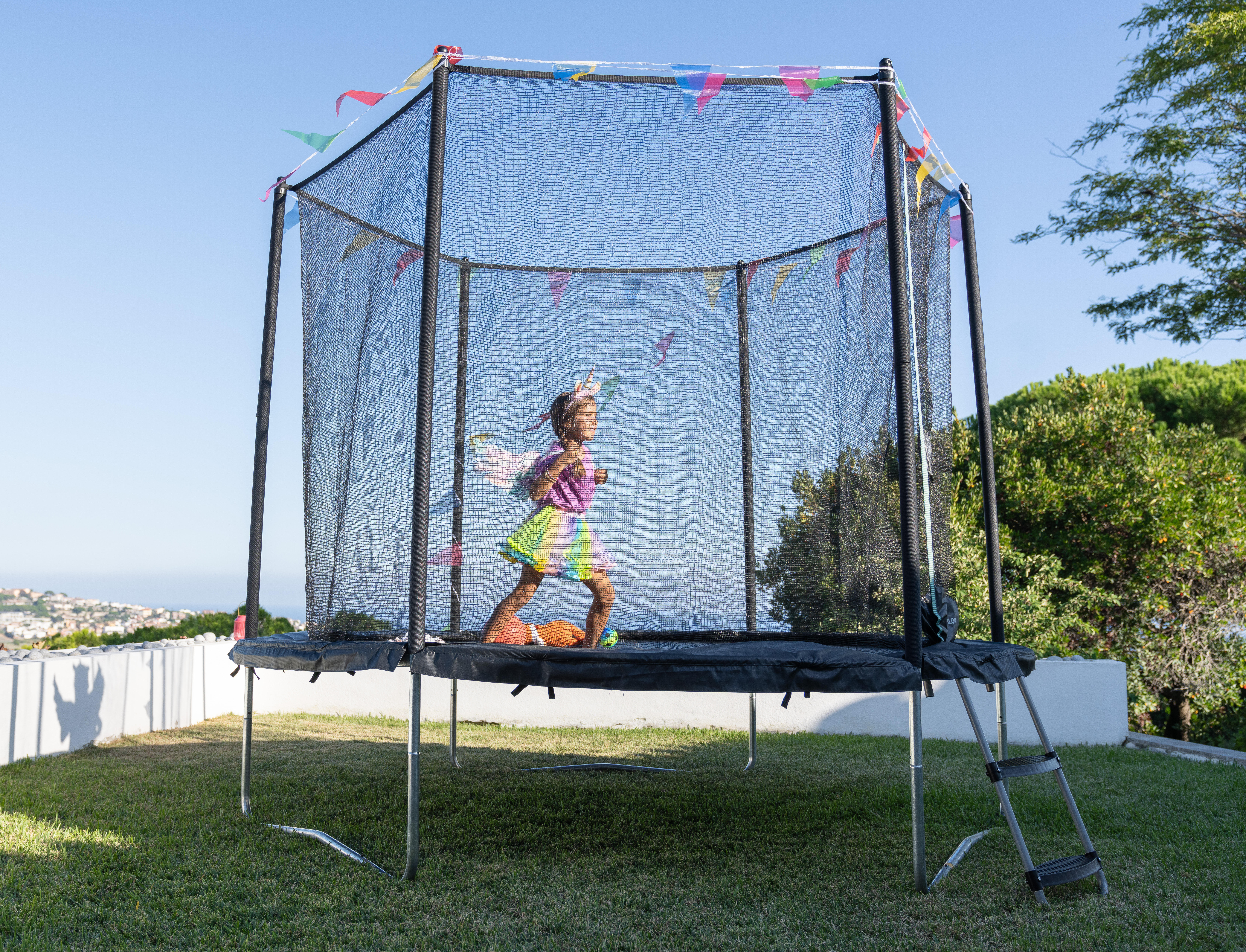 Échelle de trampoline 2 marches - DOMYOS