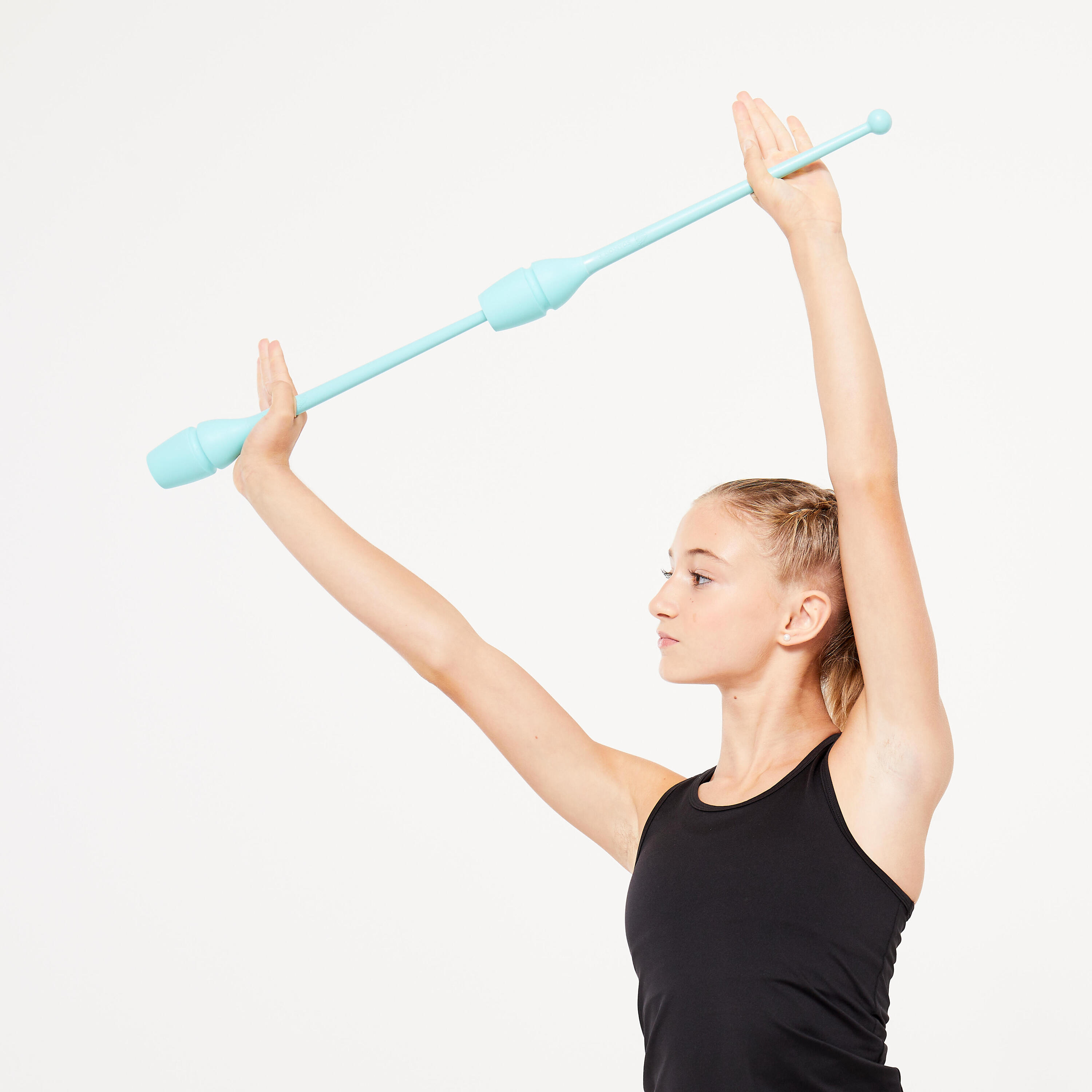 RSG-Keulen steckbar 41 cm (Rhythmische Sportgymnastik) - türkis  4/7