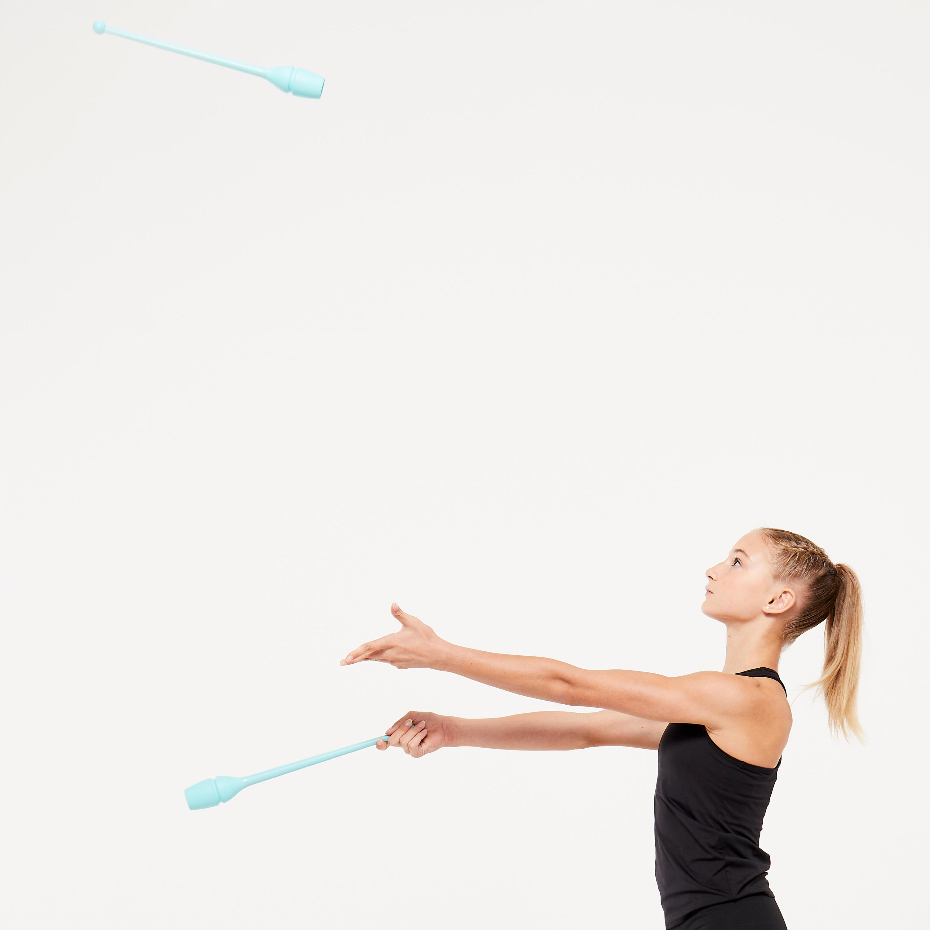 RSG-Keulen steckbar 41 cm (Rhythmische Sportgymnastik) - türkis  5/7