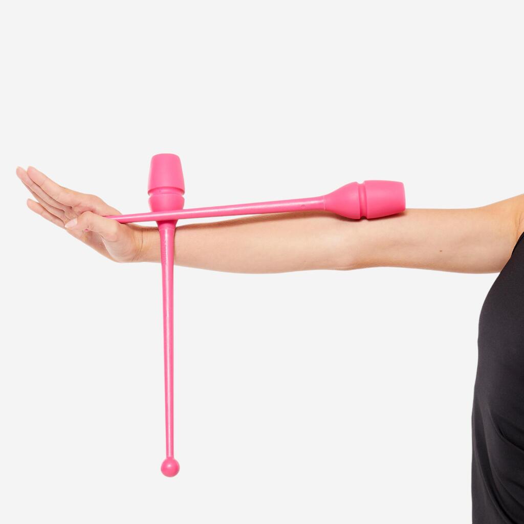 Ružičasti čunjevi za ritmičku gimnastiku (36 cm)