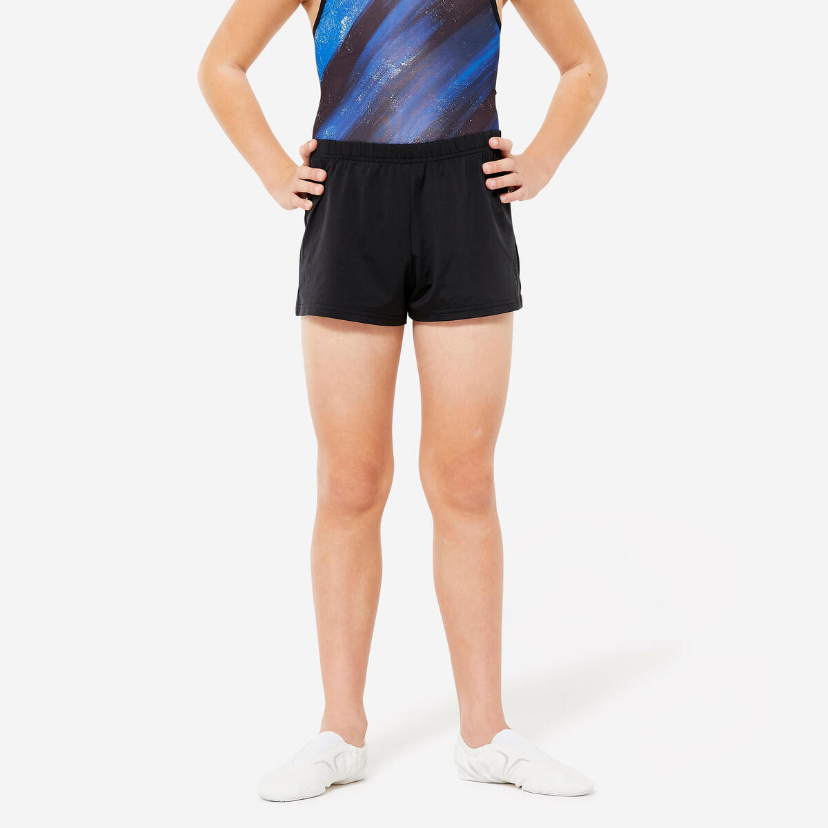 Short gym garçon noir