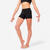 Short gym fille - basique noir