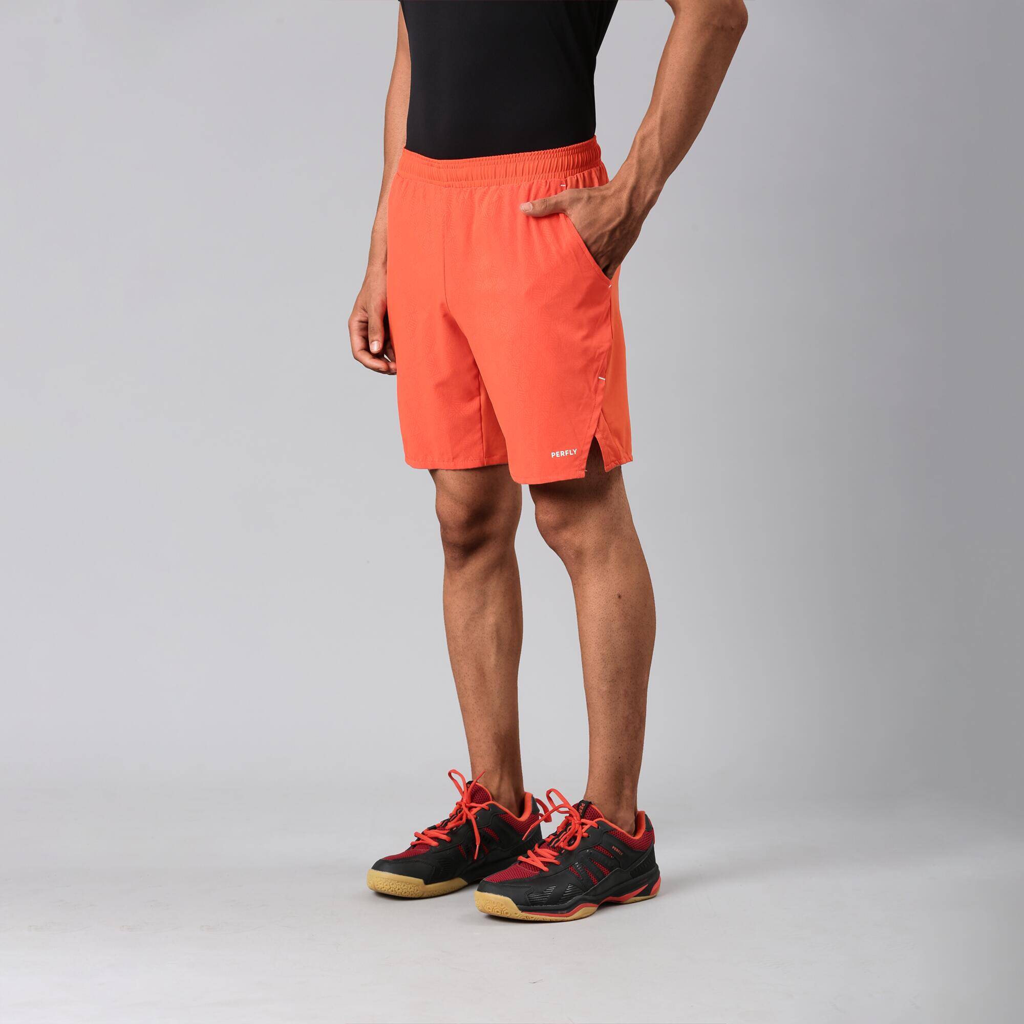 Men Badminton Shorts  Lite 560 Red -  5