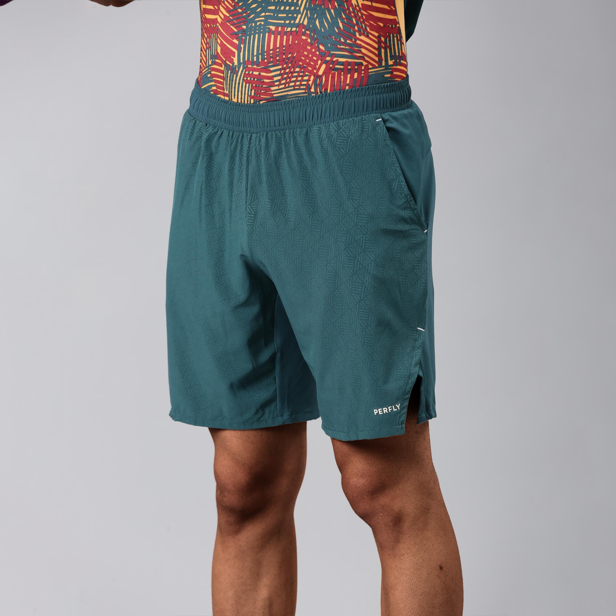 Men Badminton Short  Lite 560 Dark Peacock