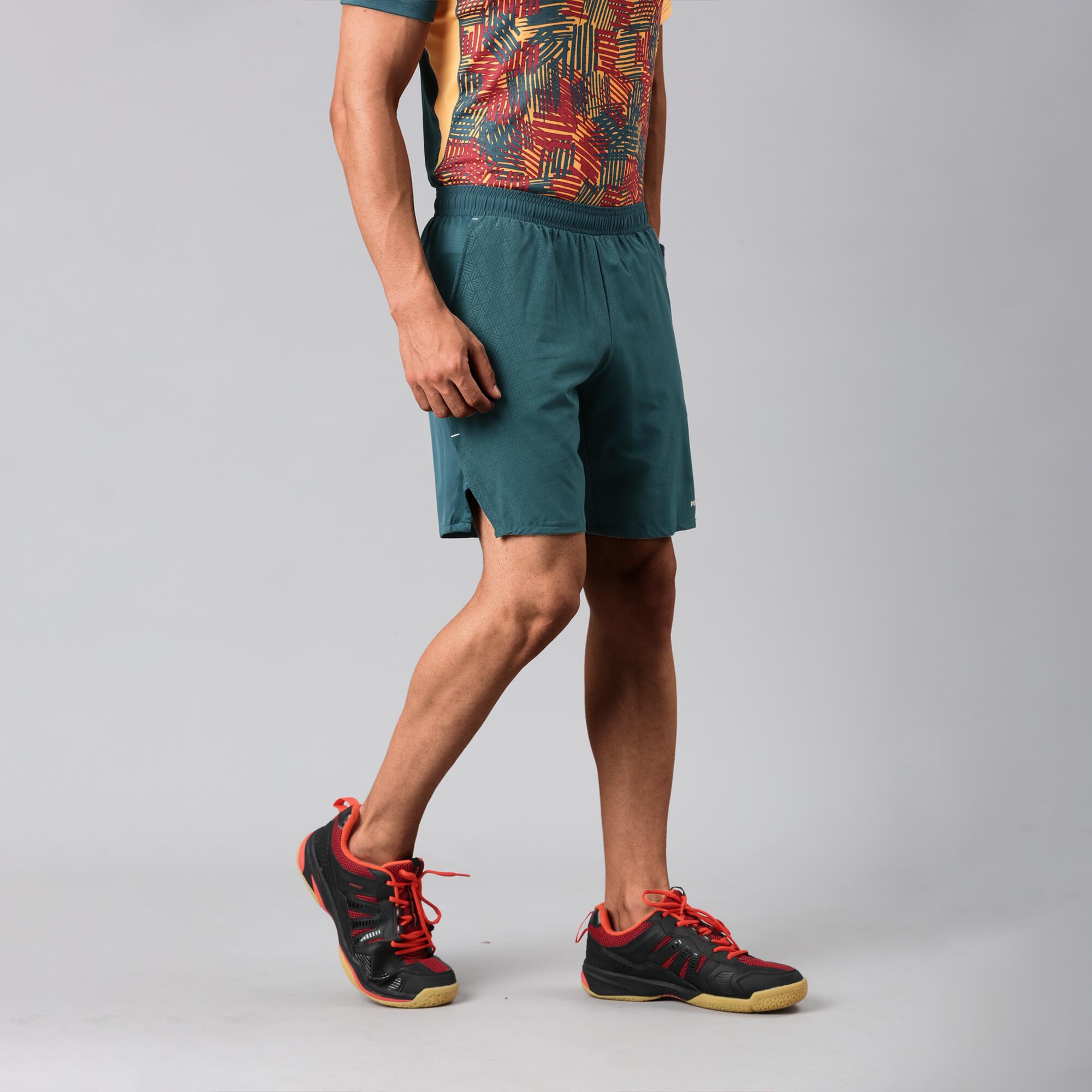 Men Badminton Short  Lite 560 Dark Peacock