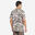 T-shirt manches courtes chasse 100 camouflage gris