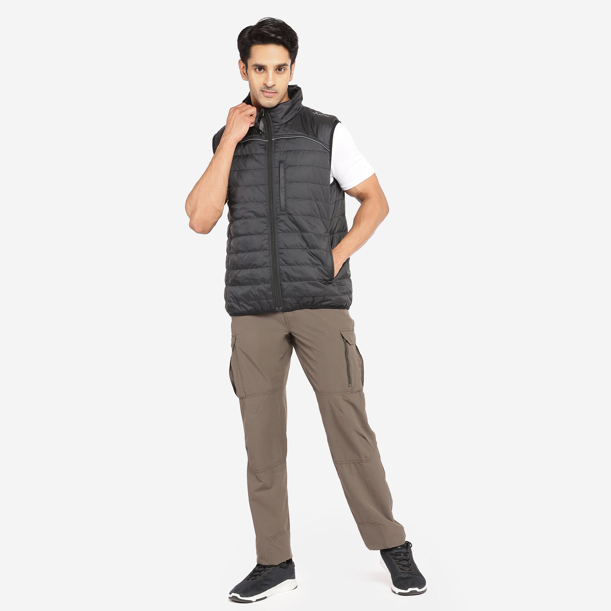 Regular Fit Brown Denim Cargo & Jacket Co-ord Set for Men - Peplos – Peplos  Jeans