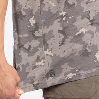 Siva kamuflažna lovačka majica kratkih rukava 100 WL V1