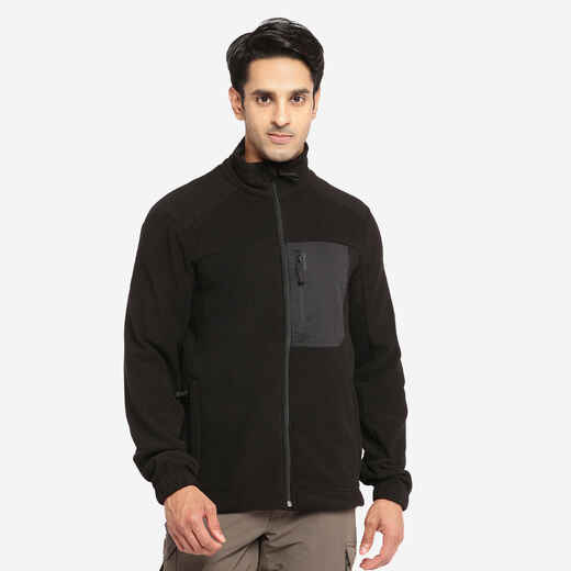 
      Chaqueta polar térmica de avistamiento para Hombre Solognac 500 negro
  