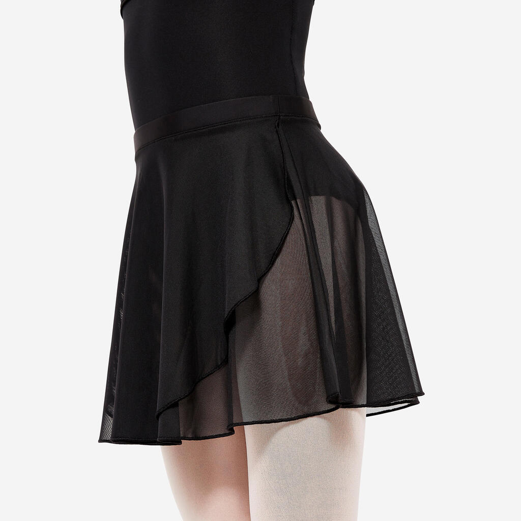 Voile Ballet Skirt - Black