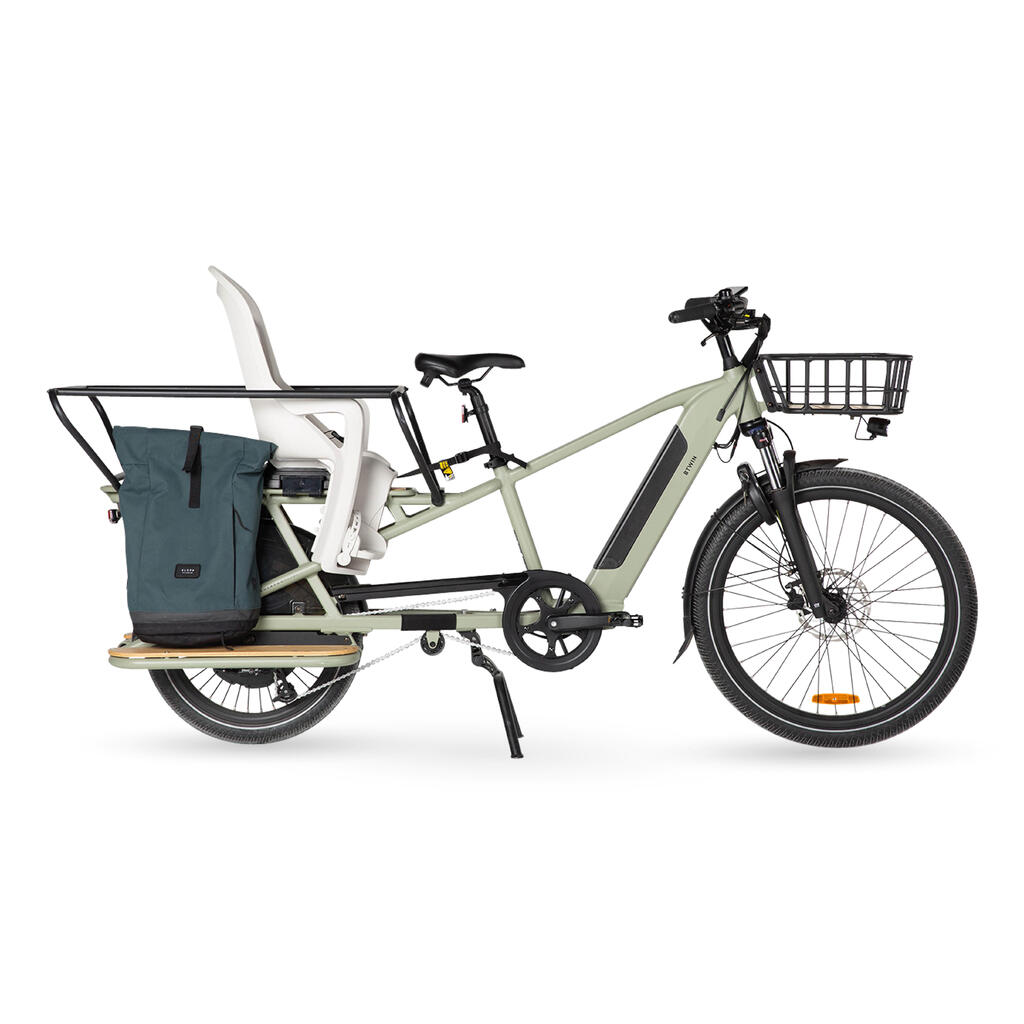 E-Lastenfahrrad Cargobike R500E Longtail V2 gelb 