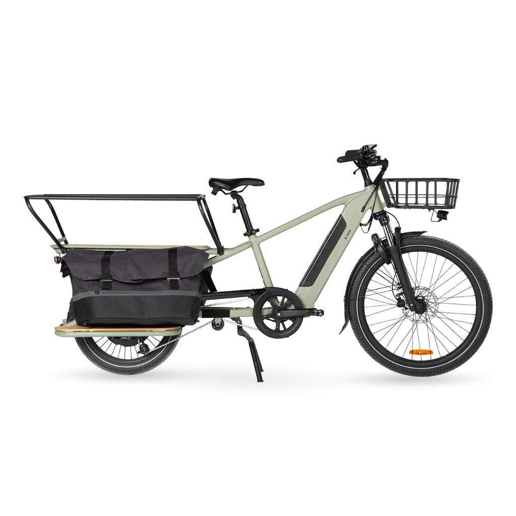 E-Lastenfahrrad Cargobike R500E Longtail V2 gelb 