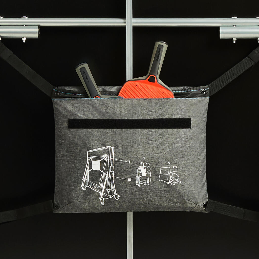 Folding Table Tennis Table Cover PPTC 530 Medium - Grey