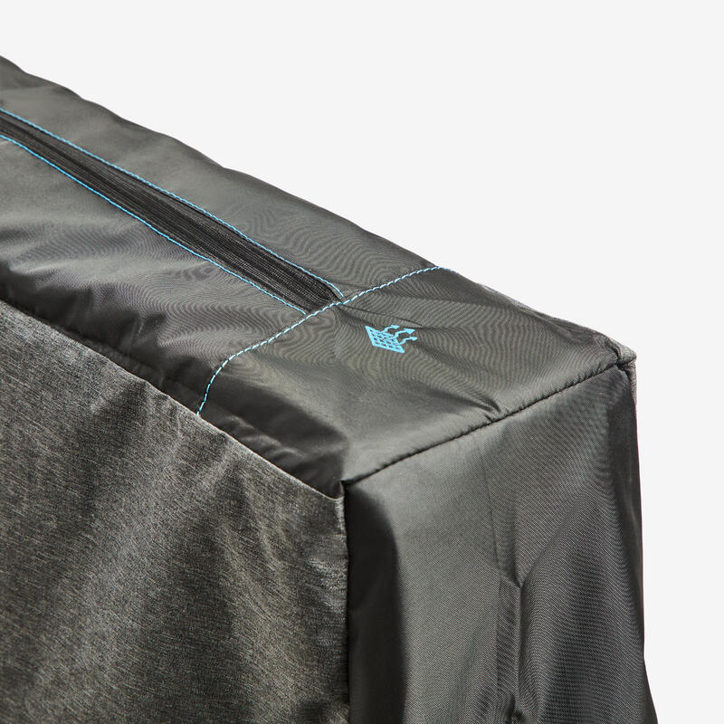 Housse pour table de ping pong de taille medium repliée - PPTC 530 Medium gris