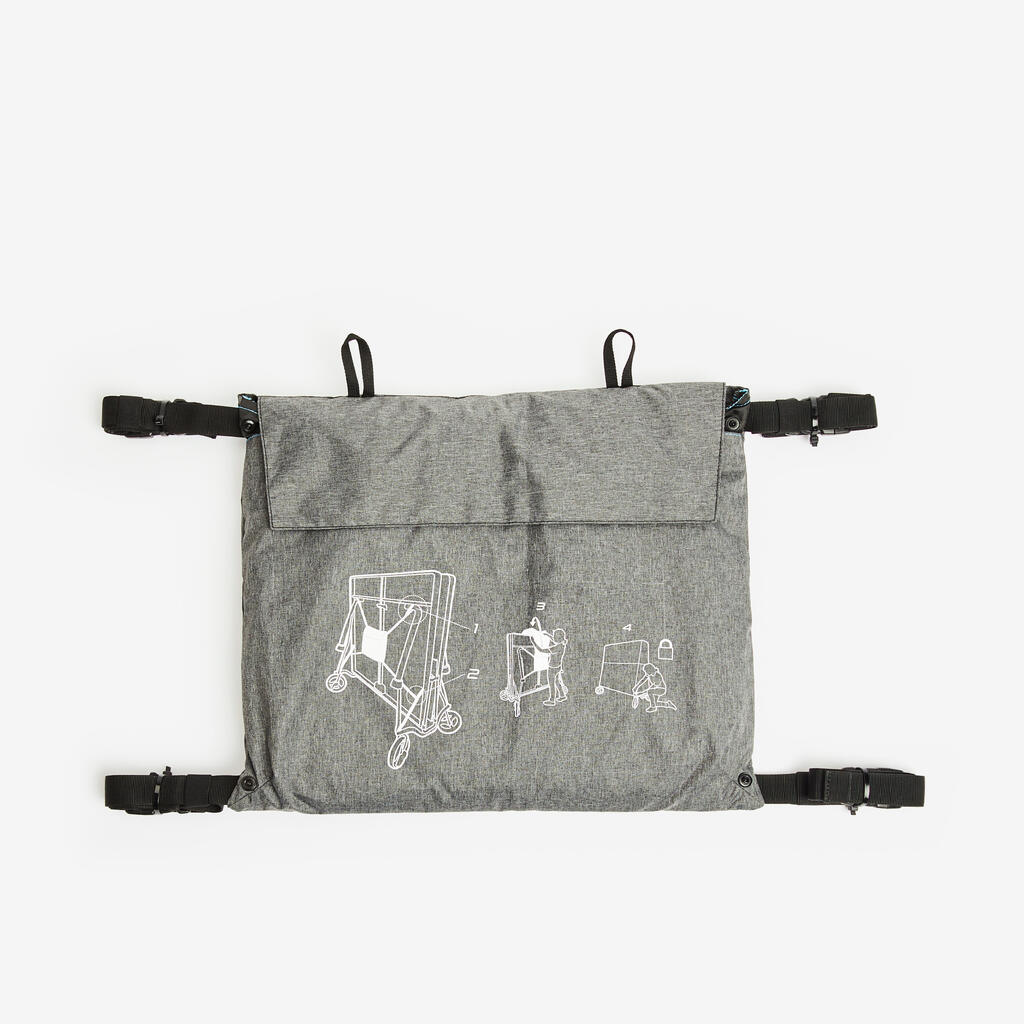 Folding Table Tennis Table Cover PPTC - Grey