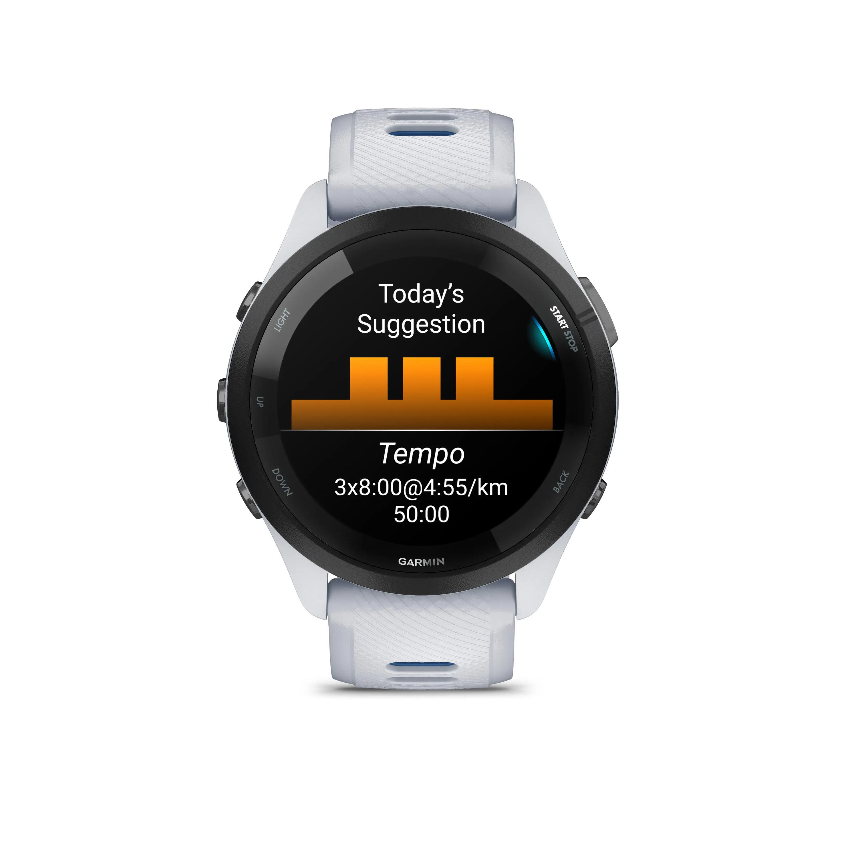 SMARTWATCH  FORERUNNER 265 GPS WHITE 5/8